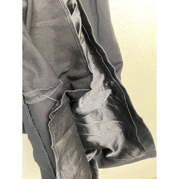 Eileen Fisher Black Sheath Dress Womens sz Small Minimalist Contemporary Neutral - Picture 8 of 14